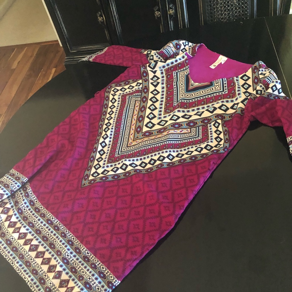 Dress pink owl